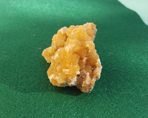 Stellerite with Chabazite Sokolovo-Sarbay, Kazakhstan. 1930sl