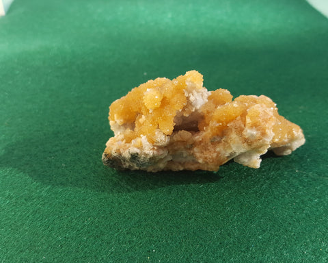 Stellerite with Chabazite Sokolovo-Sarbay, Kazakhstan. 1930sl