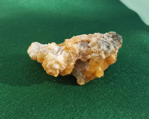 Stellerite with Chabazite Sokolovo-Sarbay, Kazakhstan. 1930sl