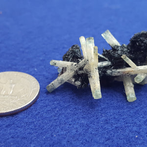 Beryl Tourmaline, Brandberg, Tourmaline Mine, Erongo Region, Namibia. Stock #2000sl