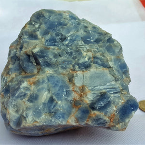 Blue Calcite, Mexico. Stock #2300sl