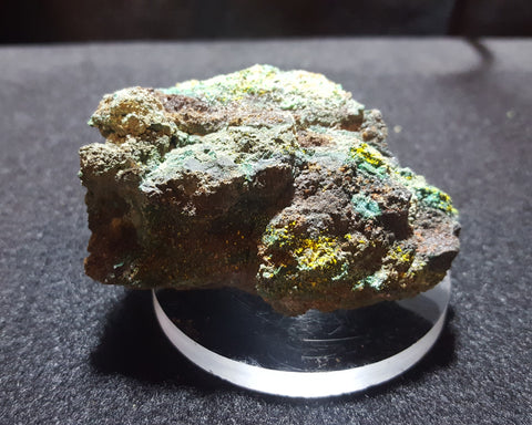 Johannite, Zippeite, Hideout Mine, San Juan Co, Utah. Stock #10260sl