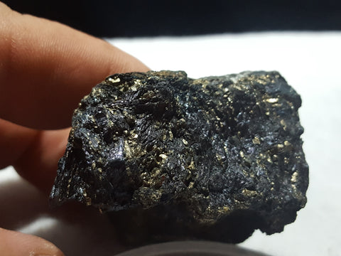 Covellite, Leonard Mine, Butte, Montana. Stock #3000sl