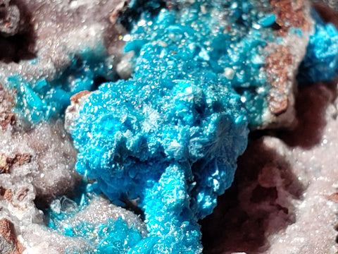 Cavansite, Poona, India. #1105191sl