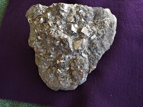 Skutterudite from Bou Azzer, Morocco. 15.3cm, Stock #11211sl