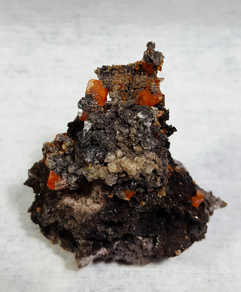 Wulfenite from Red Cloud Mine, La Paz County, Arizona. Stock #462sl