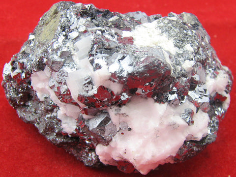 Galena,Manganocalcite