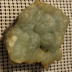 Prehnite from Namibia. 9.3 cm #432