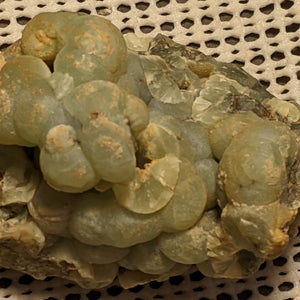 Prehnite from Namibia.  8.1 cm. # 436