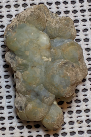 Prehnite from Namibia. 6.2 cm. # 437
