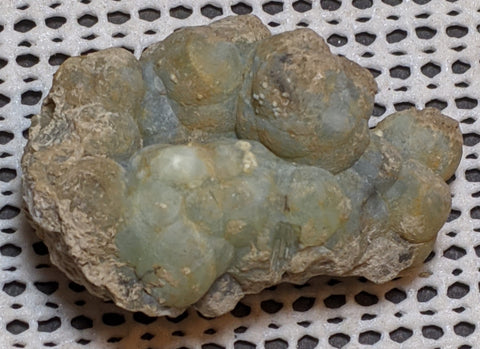 Prehnite from Namibia. 6.2 cm. # 437