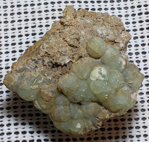 Prehnite from Namibia. 8.3 cm. # 438