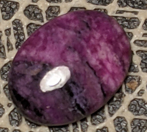 Sugilite Cabochon from Wessels Mine, South Africa 6 cts #7