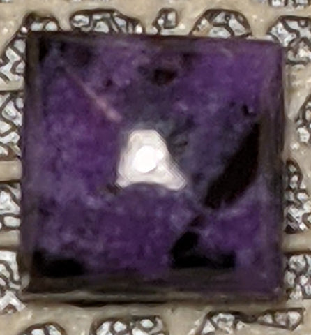 Sugilite Cabochon from Wessels Mine, South Africa 3 cts #14
