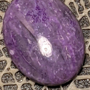 Sugilite Cabochon from Wessels Mine, South Africa 12 cts #18