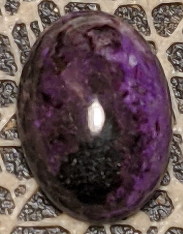 Sugilite Cabochon from Wessels Mine, South Africa 6 cts #37