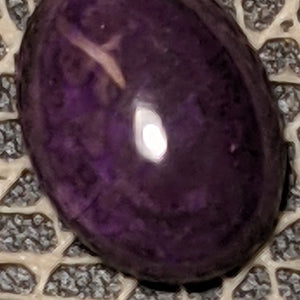Sugilite Cabochon from Wessels Mine, South Africa 11.5 cts #44