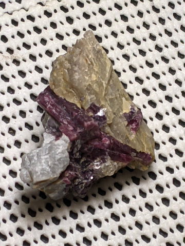 Rubellite red Tourmaline, from Finland. 5.4 cm #346