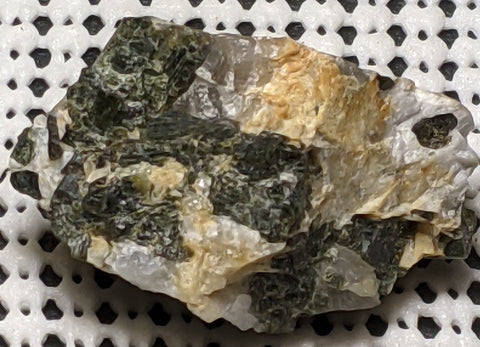 Green Tourmaline from Vitaniemi, Erajarvi, Finland. 4.6 cm #345