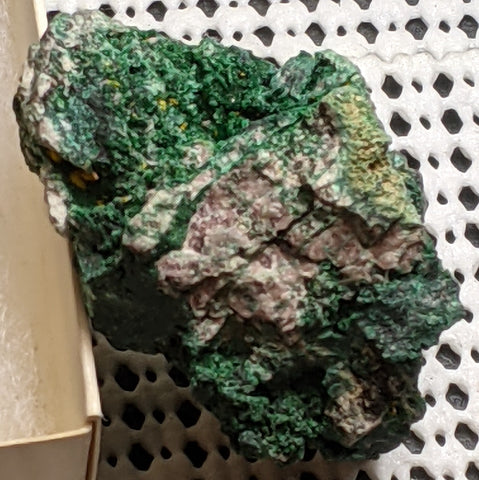 Torbernite, Kasolite, from Mexico. 5.5 cm #423