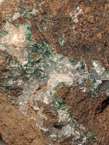 Glaukosphaerite from Km-3 Mine, Lavrion, Attiki, Greece. 8.2 cm #1169