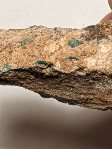 Glaukosphaerite from Km-3 Mine, Lavrion, Attiki, Greece. 7.4 cm #1170