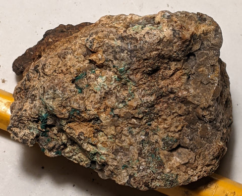 Glaukosphaerite from Km-3 Mine, Lavrion, Attiki, Greece. 4.7 cm #1172