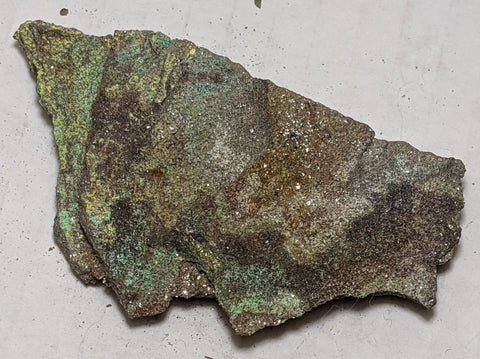 Phurcalite and Cuprosklodowskite from Posey Mine, Utah 7.3 cm #1223