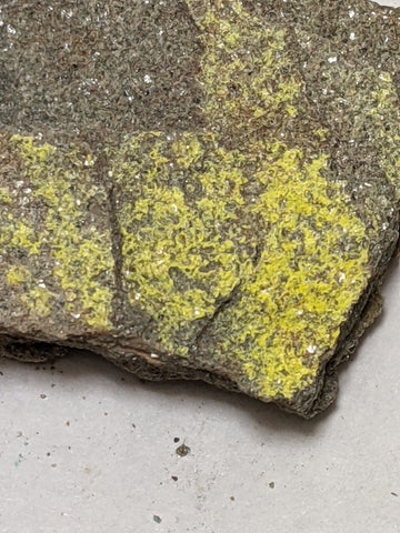 Phurcalite and Cuprosklodowskite from Posey Mine, Utah 7.3 cm #1223