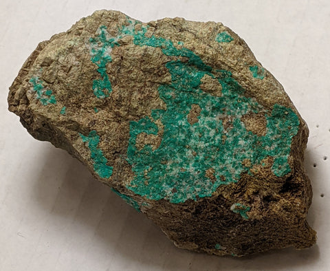 Dioptase, Christmas Mine, Gila County, Arizona. 8 cm #629