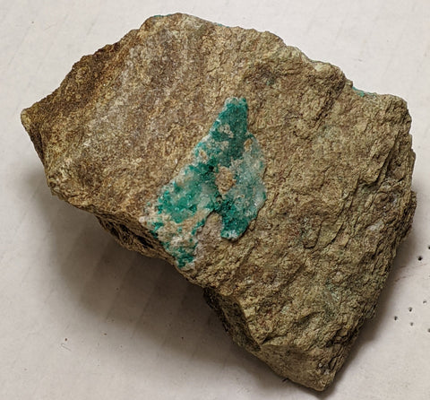 Dioptase, Christmas Mine, Gila County, Arizona. 8 cm #629