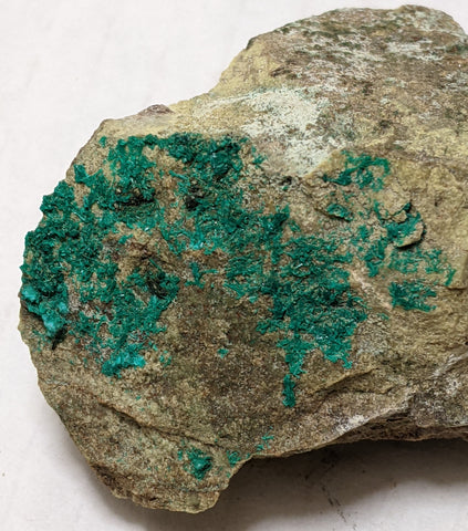 Dioptase, Christmas Mine, Gila County, Arizona. 5.7 cm #632