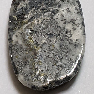 Silver and Pyrite Cabochon from Silverton, Colorado 3.3 cm, #25