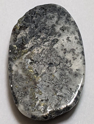 Silver and Pyrite Cabochon from Silverton, Colorado 3.3 cm, #25