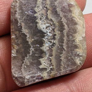 Chevron Amethyst Cabochon 3.1 cm, #32